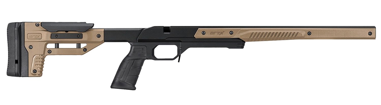 MDT Oryx 104781FDE Rifle Chassis FDE Fits Ruger 10/22 Aluminum - MDT