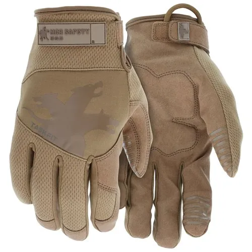 MCR Safety TaskFit Multi-Task Glove Tan D3O Impact Protection - MCR Safety