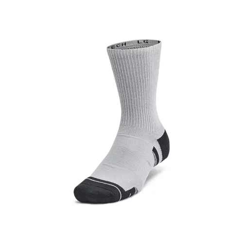 Under Armour Performance Tech Crew Socks 6-Pack LG Moisture-Wicking