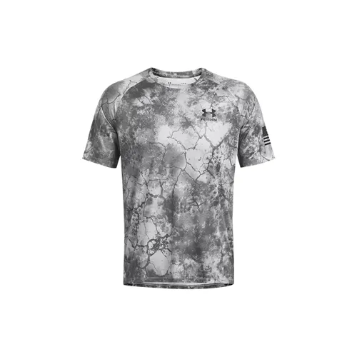 Under Armour Men's Freedom Camo T-Shirt Short Sleeve Crew Neck