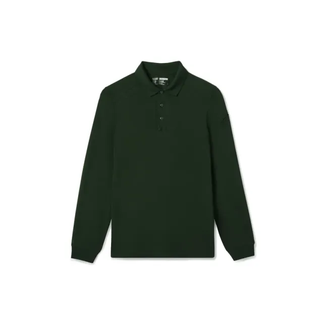 5.11 Tactical Helios L/S Polo LE Green Moisture-Wicking Quick-Dry