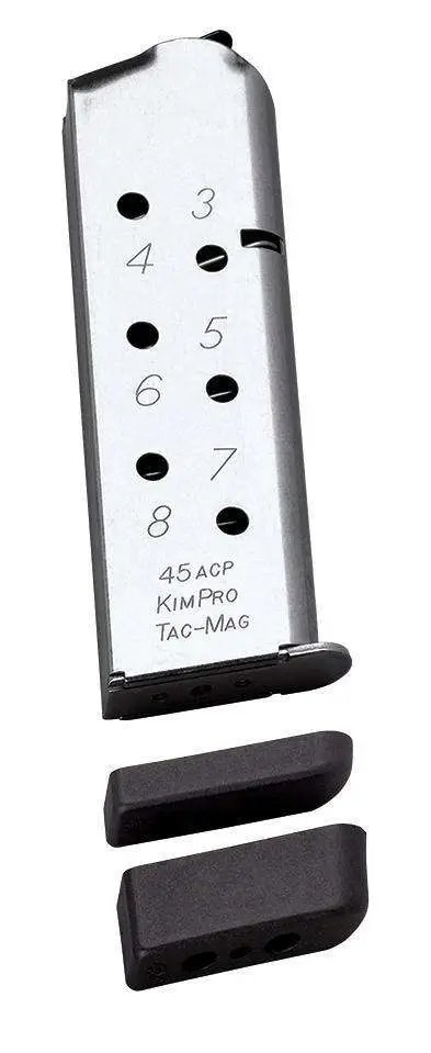 Kimber 1911 KimPro Tac-Mag Full Size .45 ACP 8rd Magazine - Kimber Manufacturing, Inc. - 45 ACP