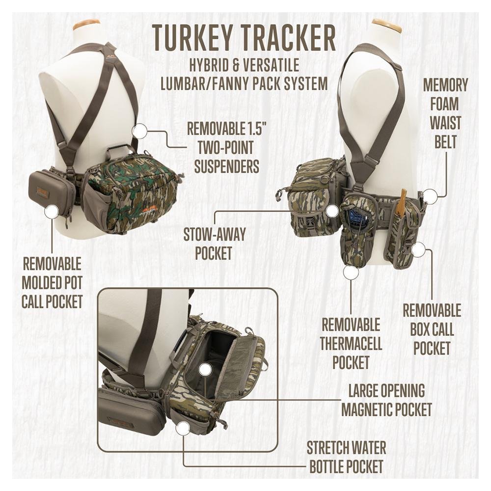 Buy Alps Outdoorz 9410500 Turkey Tracker Pack Mossy Oak Bottomland online