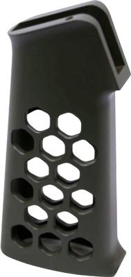 Guntec AIRLITE-PG Skeletonized Aluminum Pistol Grip, Black, 3.1 oz - Guntec USA