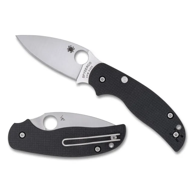 Buy Spyderco C123CFBCLP Sage 6 Button Lock 3" CPM S30V Carbon Fiber Knife online