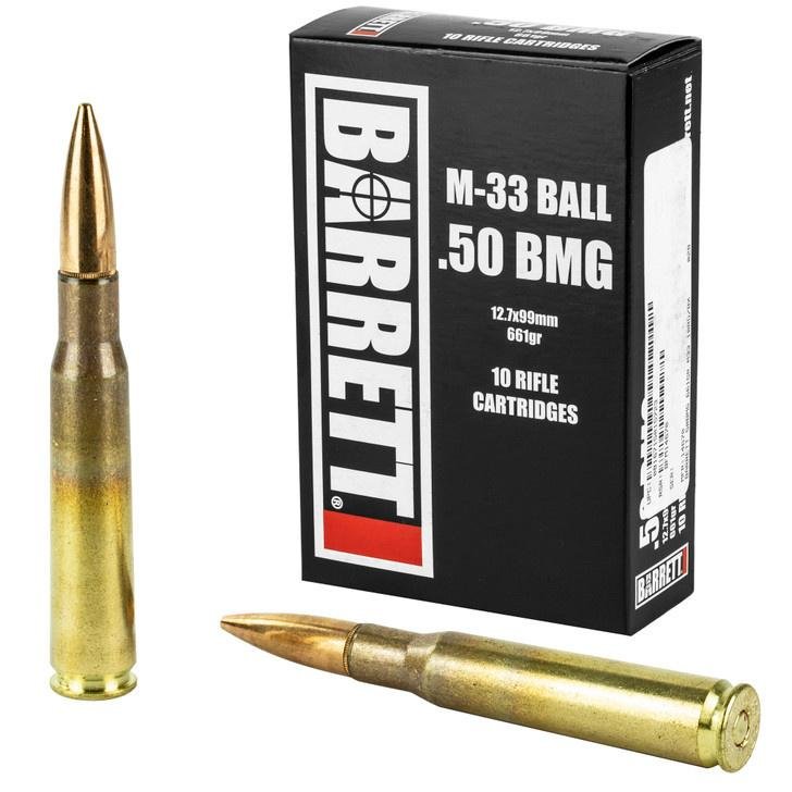 Buy Barrett Precision Rifle Ammunition 50 BMG 660gr Solid 2800 fps 10/ct online