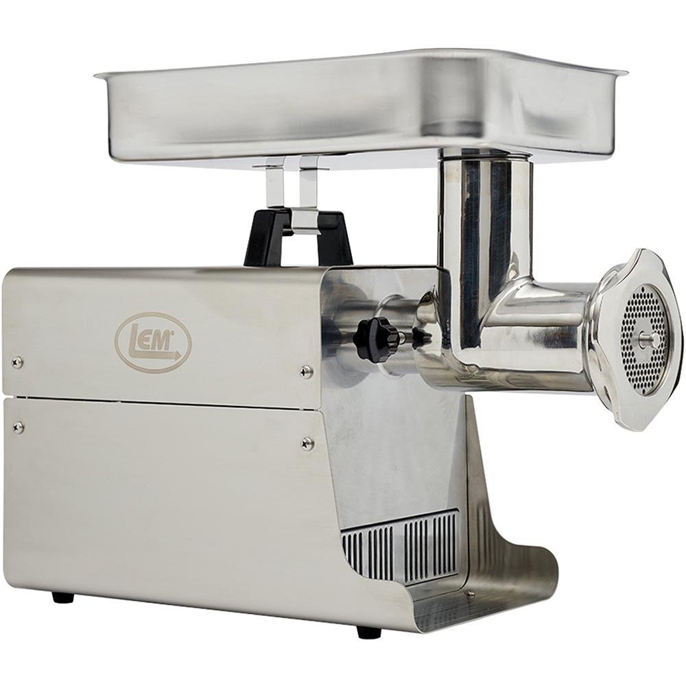 LEM Big Bite #32 Stainless Steel Grinder 1.5 HP 1100W 17 lbs/min - DNZ Products