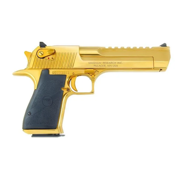 Magnum Research Desert Eagle DE357TG 357 Magnum 6" Gold Semi-Auto Pistol