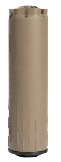 HUXWRX FLOW 9K PCC SUPPRESSOR FDE 1/2X28 DT ADAPTER - Huxwrx Safety Co. - 9mm for sale at Smoke Wagon Firearms