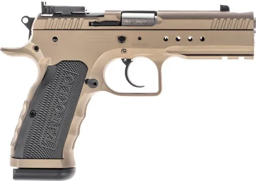 Tanfoglio Hexagon Tactical 10mm Auto 4.45 In 15 Round GTFHEXT10 - Tanfoglio - 10MM AUTO for sale at Smoke Wagon Firearms