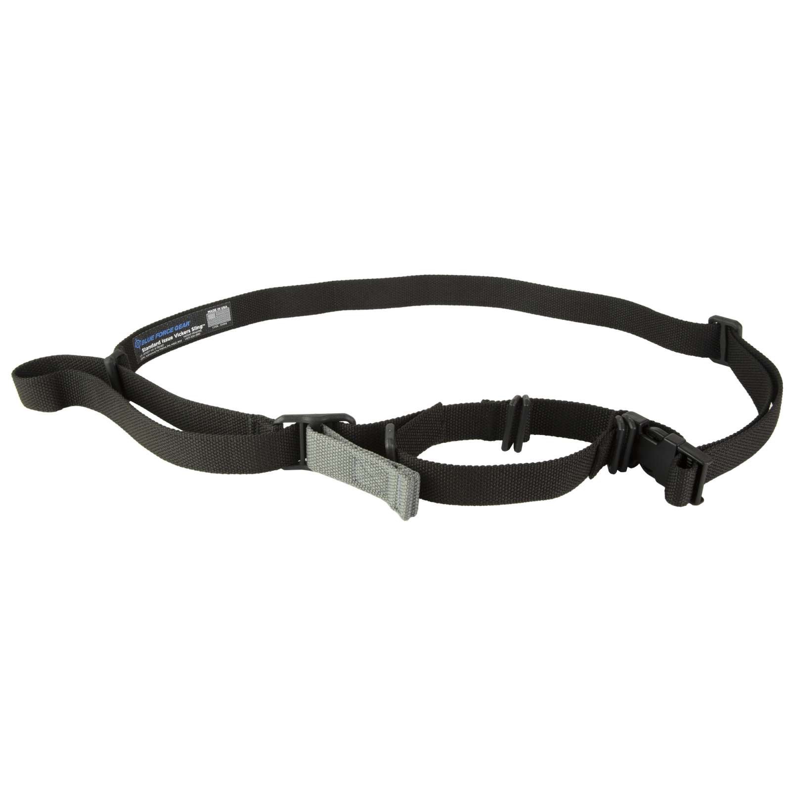 Blue Force Gear VCAS125AABK Vickers Standard Sling Black Cordura... - Blue Force Gear
