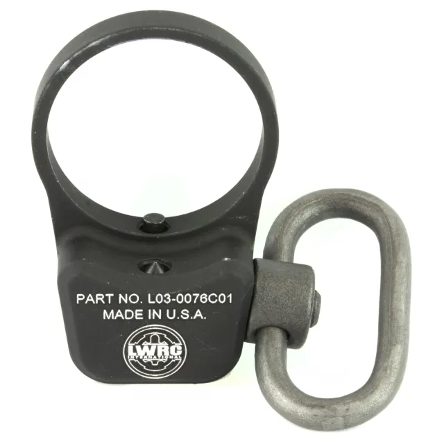 Buy LWRCI 2000072A01 Ambi QD Sling Mount with Swivel Black Metal online