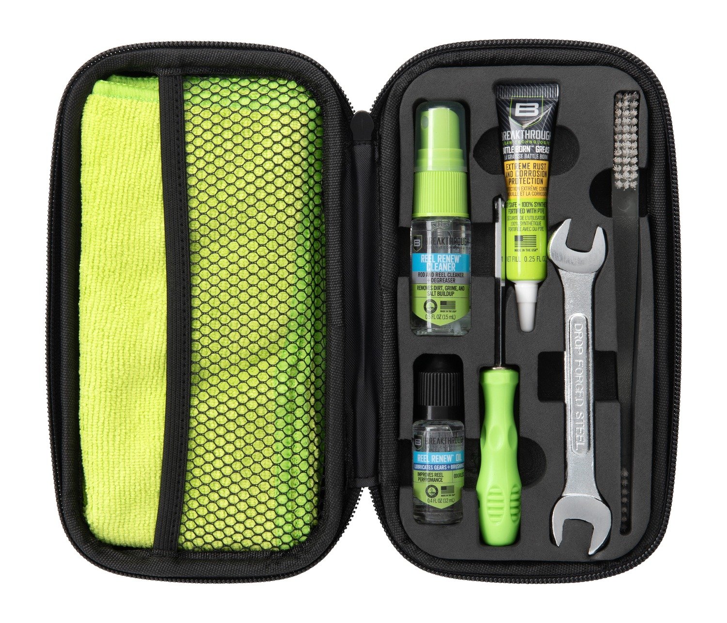 BRKTHRU BTRMC Tactical Gun Cleaning Kit Premium Supplies - BRKTHRU