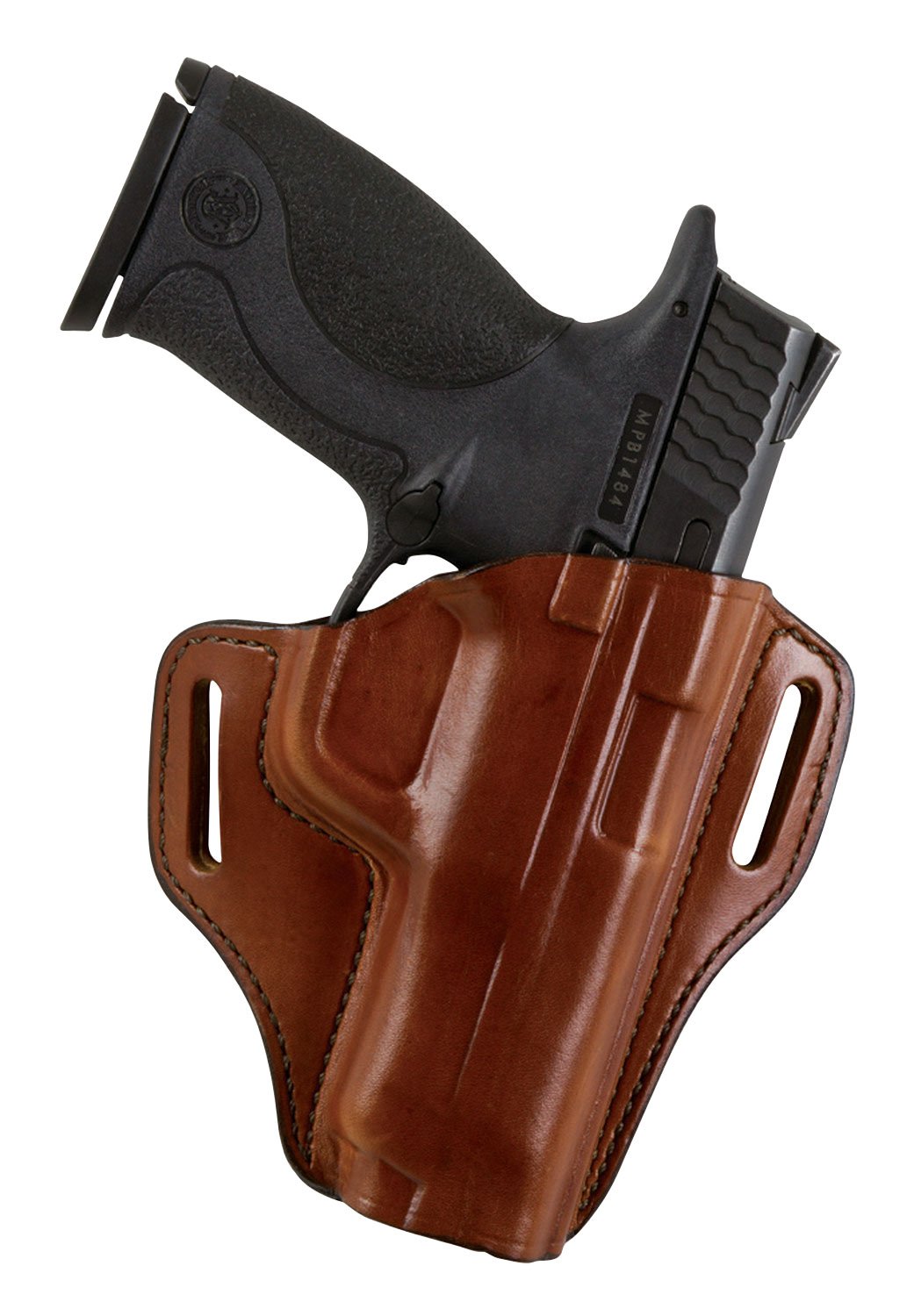 Buy Bianchi Remedy Open Top Belt Holster for Colt 1911's and Clones Right Hand Leather Brown online