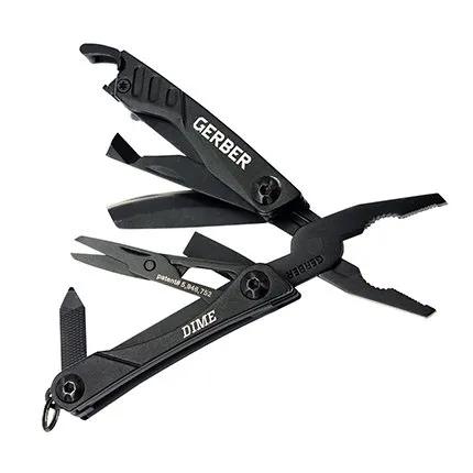 Gerber 31-001134 Dime Multi-Tool, Knife, Pliers, Scissors, Bottle Opener - Gerber