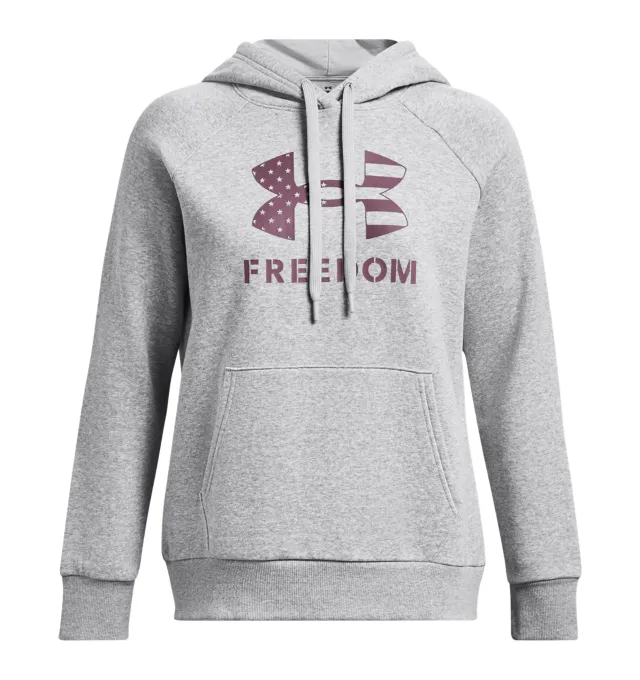 Under Armour Freedom Rival Fleece Logo Hoodie Women's Pullover