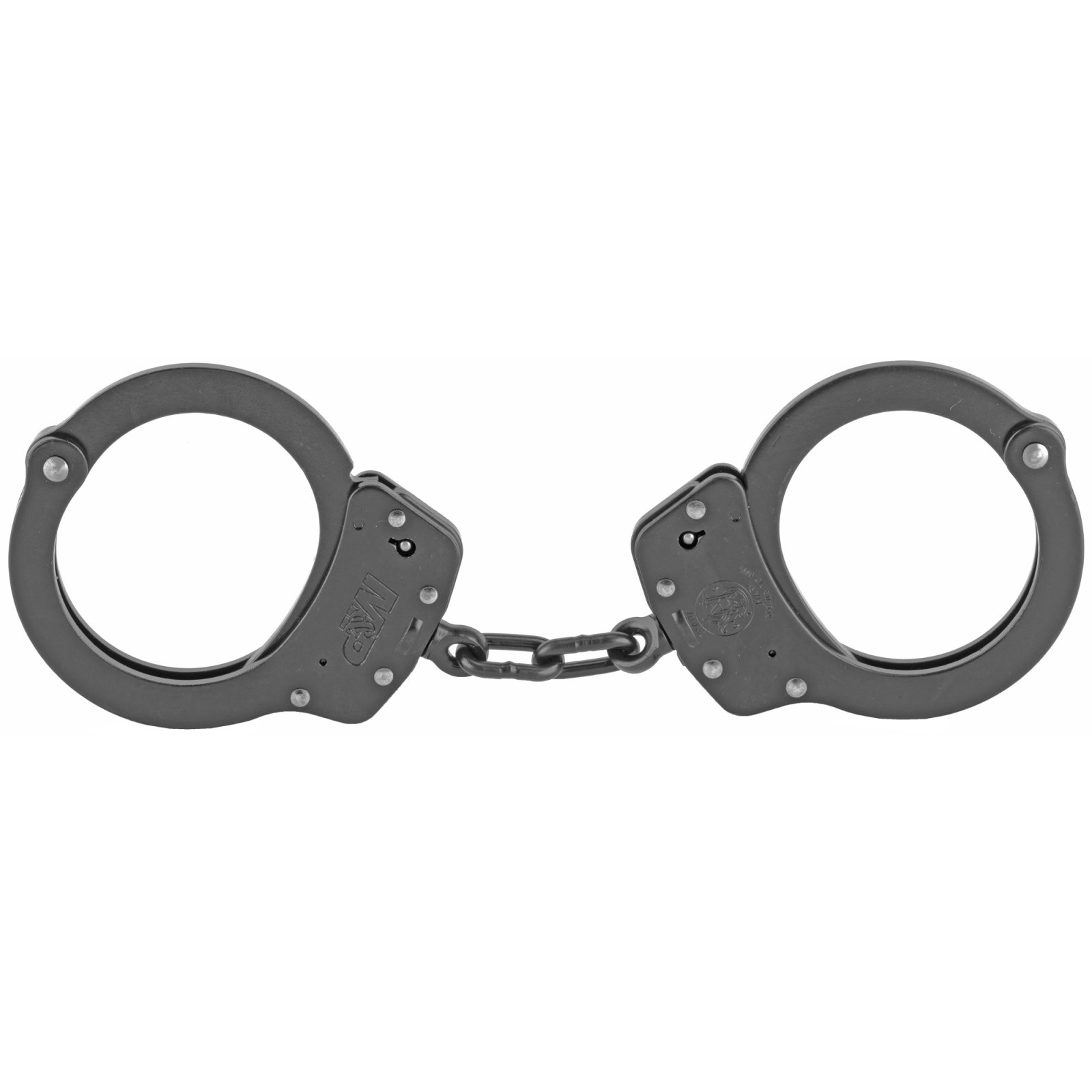Smith & Wesson M100 Handcuff Melonite Chain Lever Lock - Smith & Wesson