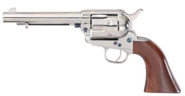 Taylor's & Company 555165 Gunfighter Revolver 357 Magnum 5.5" Nickel