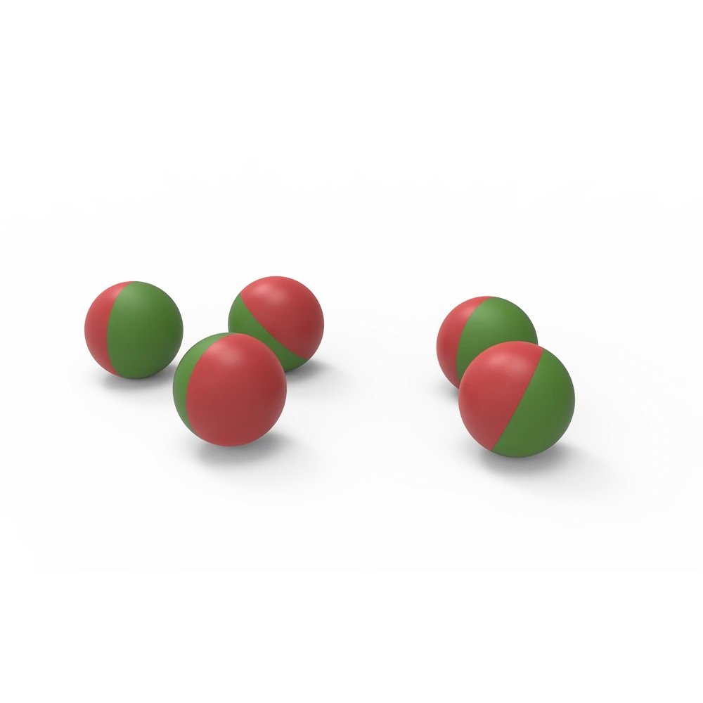 Byrna Technologies Pepper Projectiles .68 Cal 5ct Gray/Red - Byrna Technologies - .68