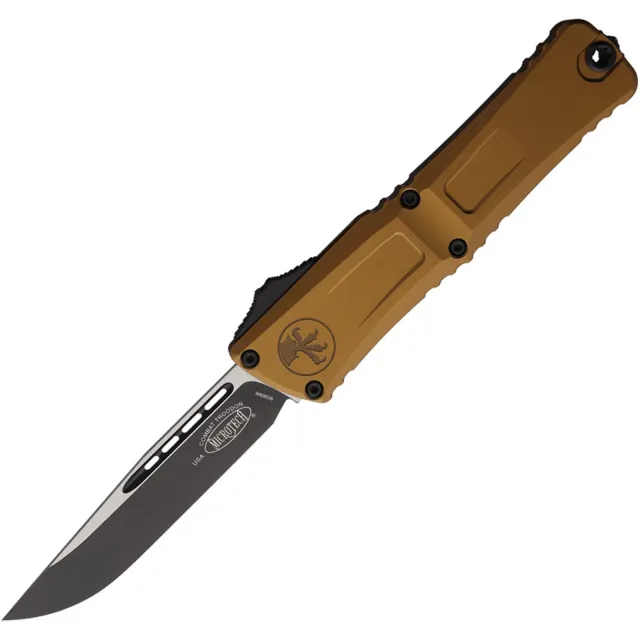 Microtech Combat Troodon G3 4.04 In SE STD Black Tan Aluminum Handle - MICROTECH