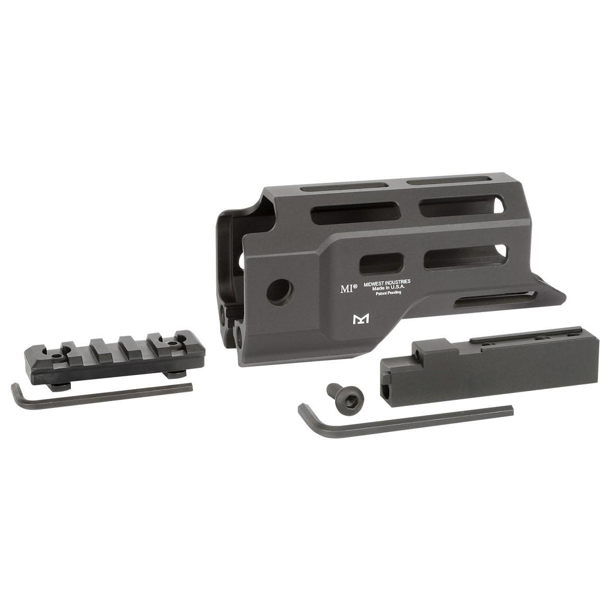 Midwest Industries Ruger Charger 4.875 M-LOK Handguard Black - Midwest Industries