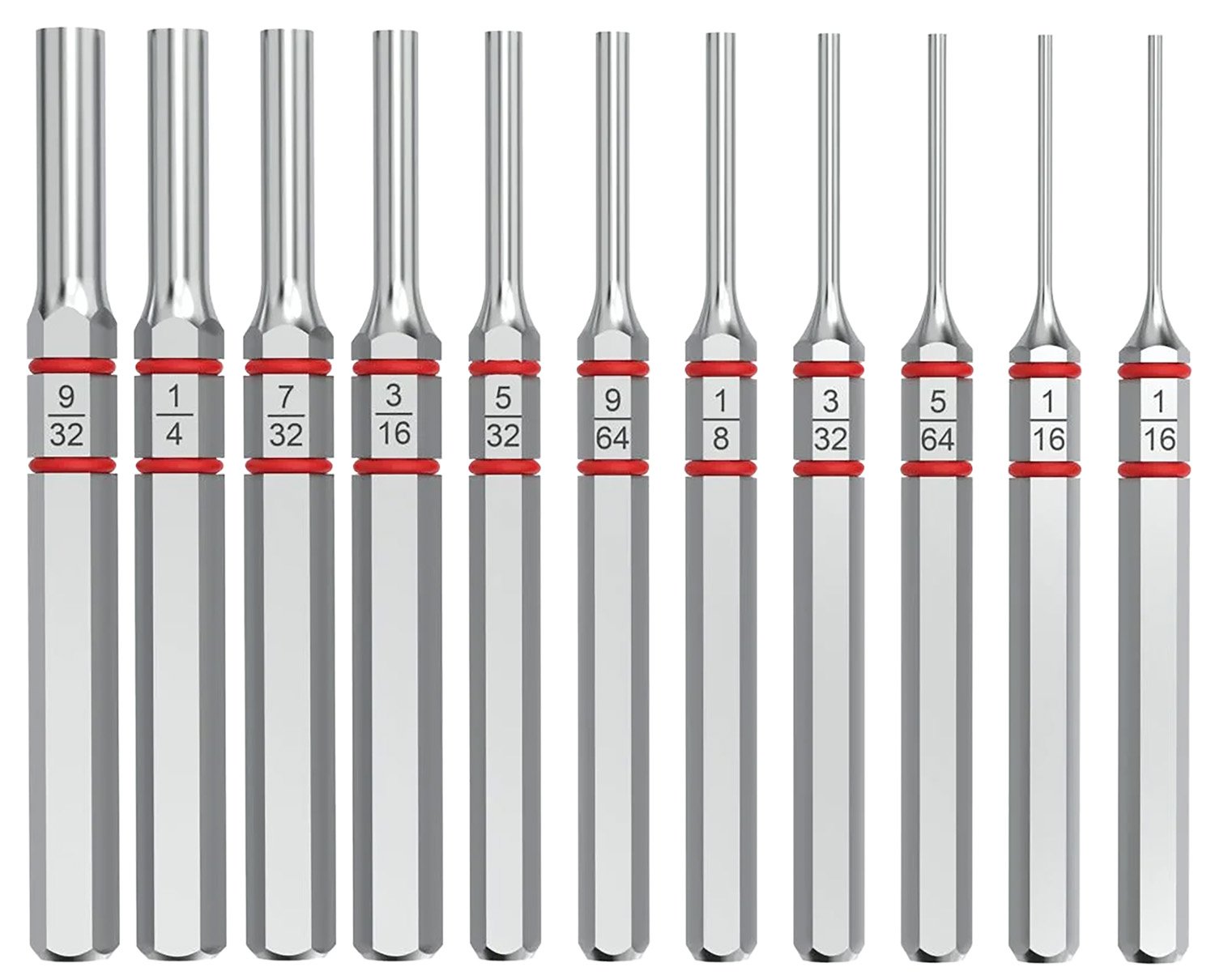 Buy Real AVID/REVO Accu-Punch 11-Piece Standard Pin Punch Set (AVAPK-S) online