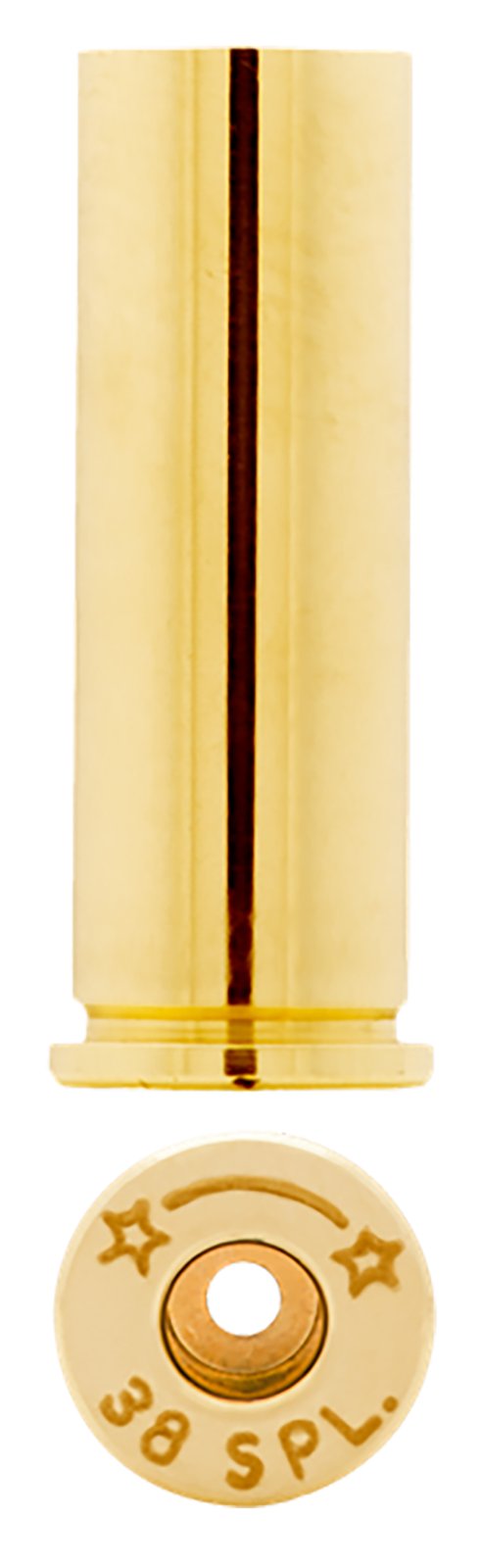 HSM 38EUP100 Unprimed .38 Special Brass Cases 100-Pack - Starline - 38 Special