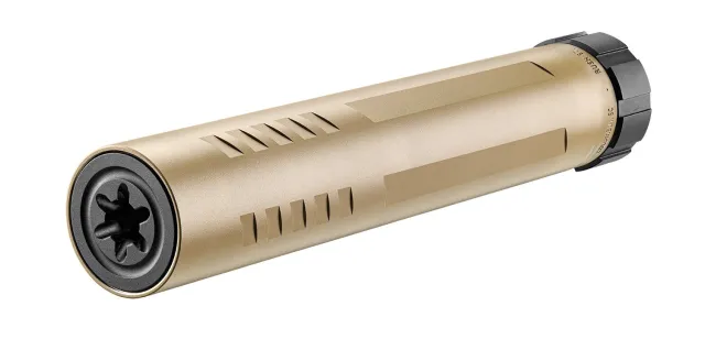 FN Rush TI 9mm Luger Suppressor 7.30" 1.375" FDE Aluminum/Titanium