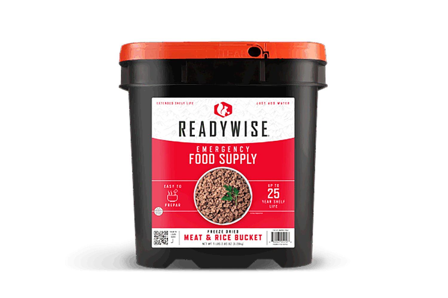 Wise Foods RW07704 Freeze Dried Meals Bucket 88 Servings Meat/Rice - Wise Foods, Inc.