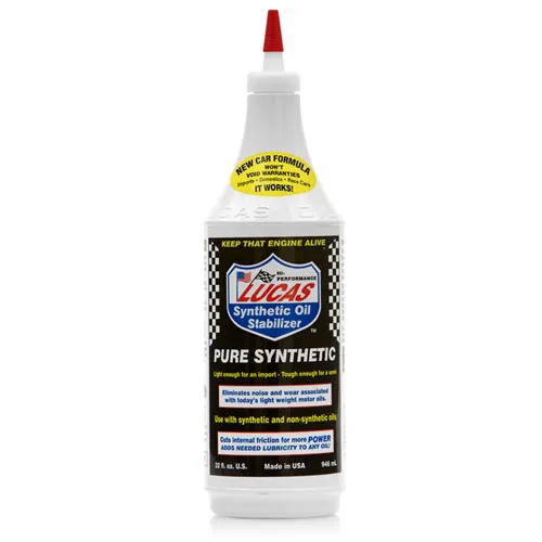 Lucas Oil Pure Synthetic Oil Stabilizer 32 oz Motor Treatment - Lucas Oil