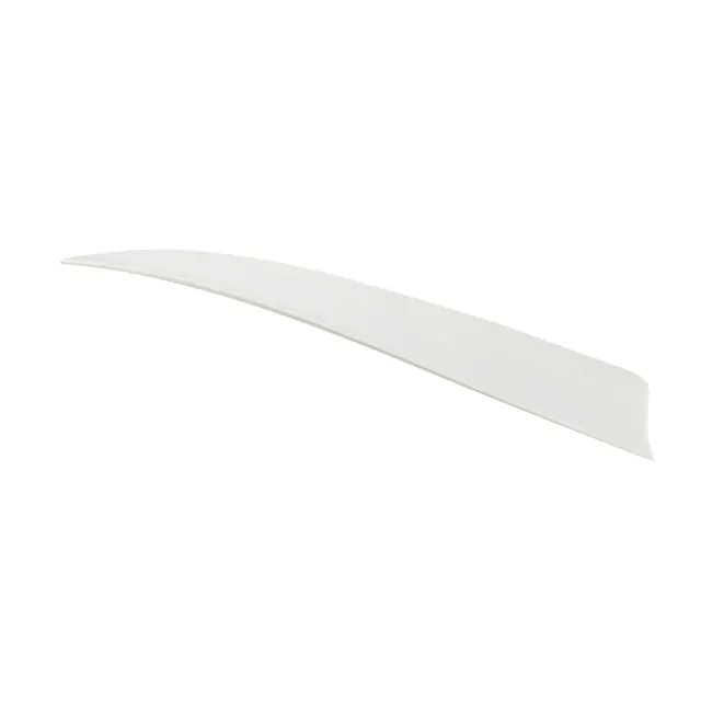 Trueflight 11901 Shield Cut Feathers White 5" RW 100 Pack - Trueflight