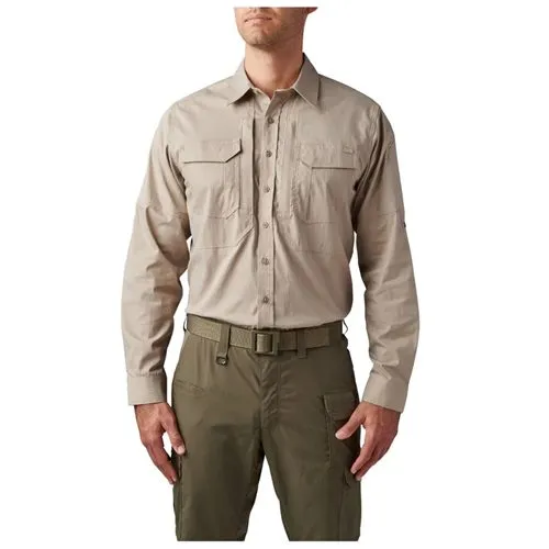5.11 Tactical ABR Pro Shirt LS Khaki Tall X-Large Flexlite Ready Pockets