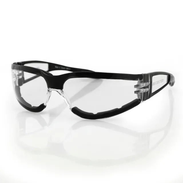 Bobster Shield II Anti-Fog Goggles Clear Lens UV Protection