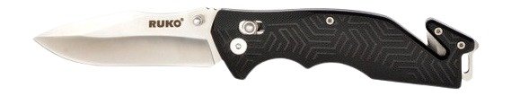 Buy RUKO RUK0188BK 420A 3.5 Inch Rescue GFR Folding Knife online