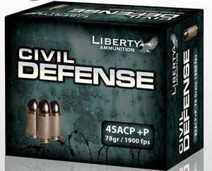 Liberty Ammunition LA-CD-45-013 45ACP +P 78gr HP 20 Rounds Copper Finish - Liberty Ammunition - .45ACP