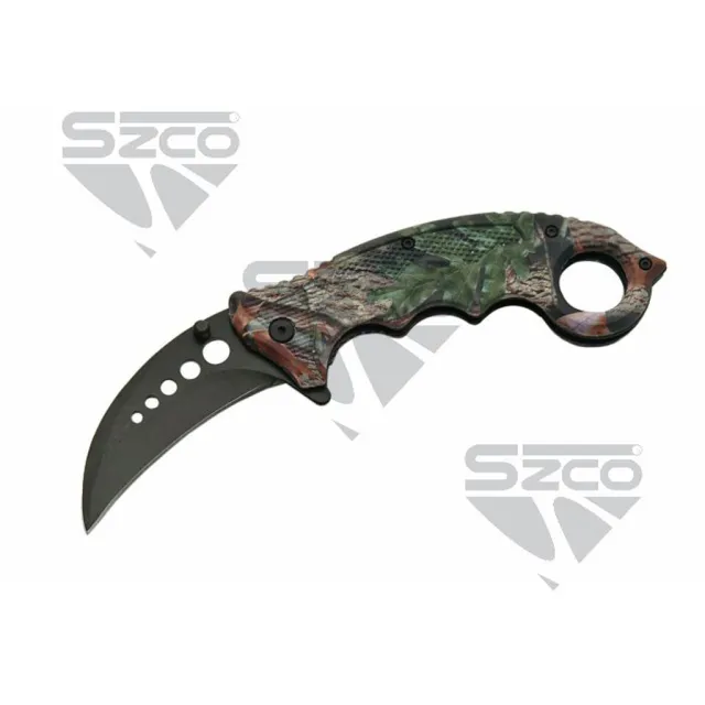 SZCO Camo Karambit 5 in. - SZCO