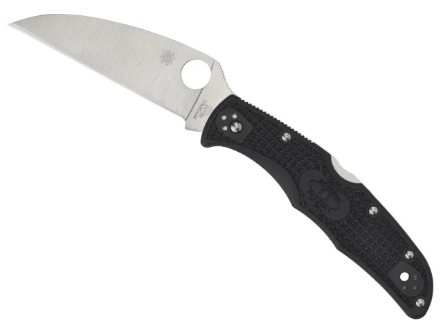 Spyderco C10FPWCBK Endura 4 Wharncliffe 3.78" VG-10 Blade Black FRN Handle - Spyderco