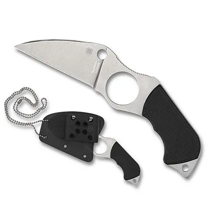 Spyderco FB14P6 Swick 6 2.5" SL/PL Knife LC200N with Sheath - SPYDERCO
