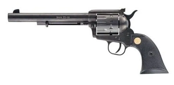 Chiappa 1873 SAA 340170D 22LR/22WMR Dual Cylinder Revolver 7.5in