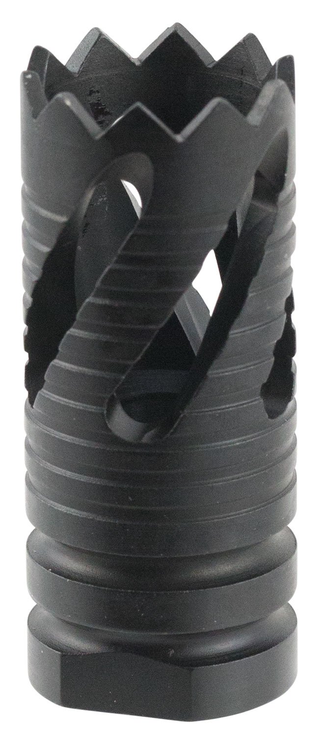 Buy TacFire MZ10213B Muzzle Brake Black Oxide Steel 5/8"-24 tpi 2.05" OAL online