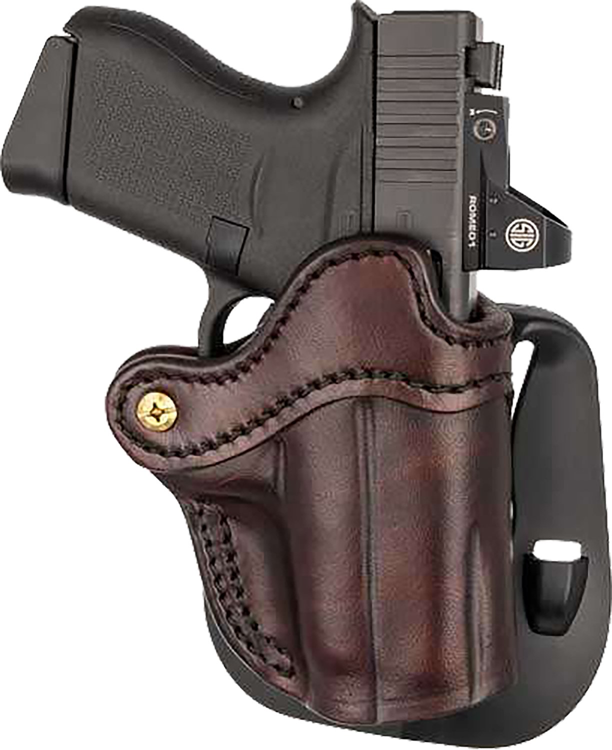 Buy 1791 Gunleather OR-PDH-C-SBR-R Optic-Ready Paddle Holster Brown RH online