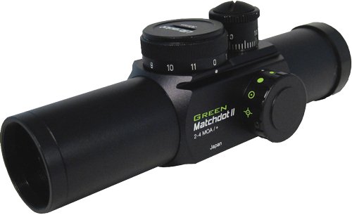 Ultradot Green Matchdot II Sight 4 Dot Sizes 2 Reticles 30mm Tube - Ultradot