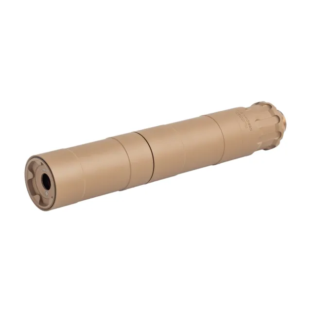 Rugged Suppressors Obsidian 9mm FDE 1/2x28 Piston OBSFDE9