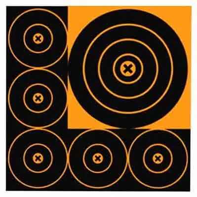Birchwood Casey Big Burst Revealing Targets 8 and 4 - 15/3/Pack - Birchwood Casey