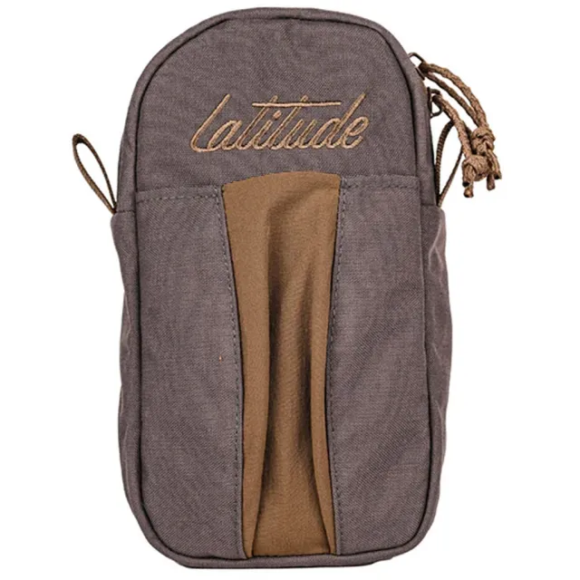 Latitude Ranger Molle Pouch Vertical Gray - Latitude Outdoors