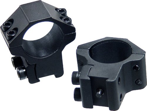 UTG RGPM25M4 Airgun/Rimfire Rings 1" Medium Profile 2PC 3/8" Dovetail - UTG