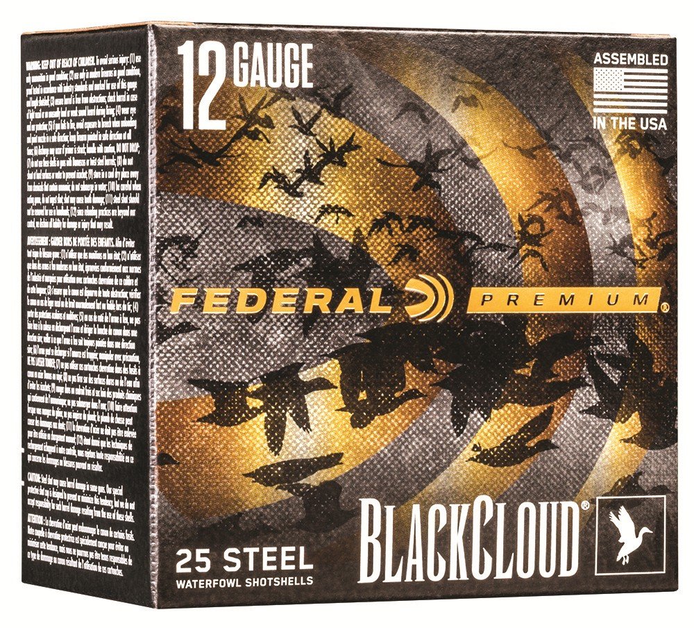 Federal PWBX142 Black Cloud FS 12 Gauge 3 in 1.25 oz #2 Shot 25 Rounds - Federal Premium Ammunition - 12 Gauge