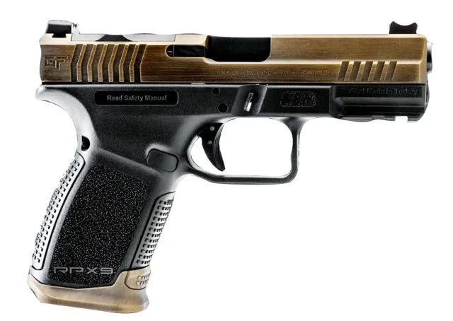 Buy GForce Arms RPX9 9mm Pistol 15+1 Worn Bronze Slide Fiber Optic Sights online