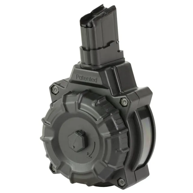 ProMag DRM-A103 50-Round Drum Magazine, .30 Carbine, Polymer, Black - ProMag Industries - 30 CARBINE