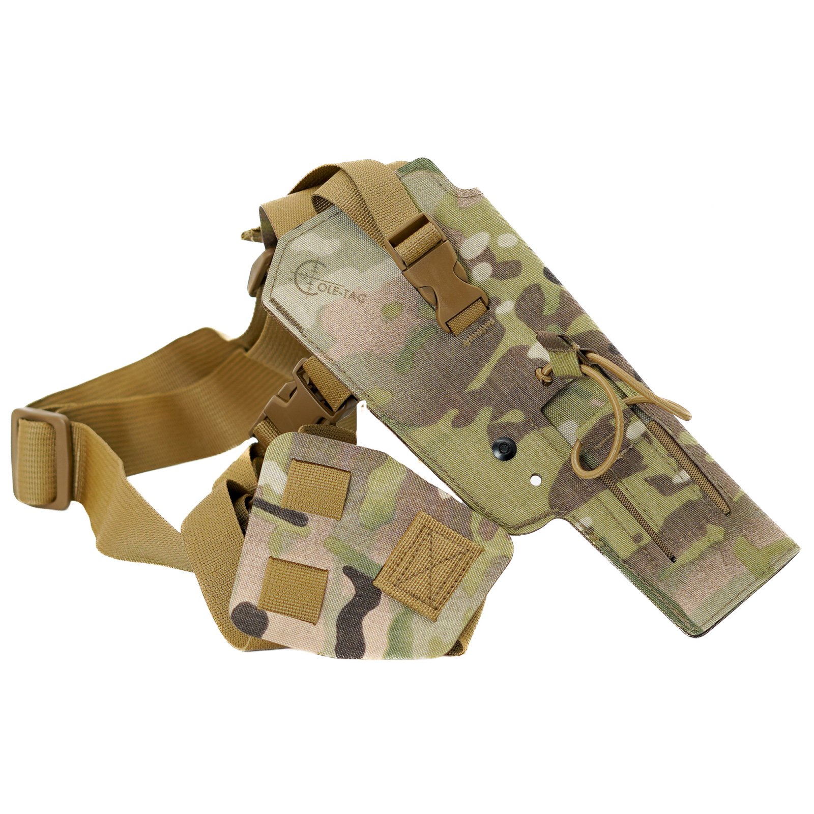 Cole-tac VW113 Varmint Wrangler Pistol Holder Multi-Cam Right Hand - Cole-TAC